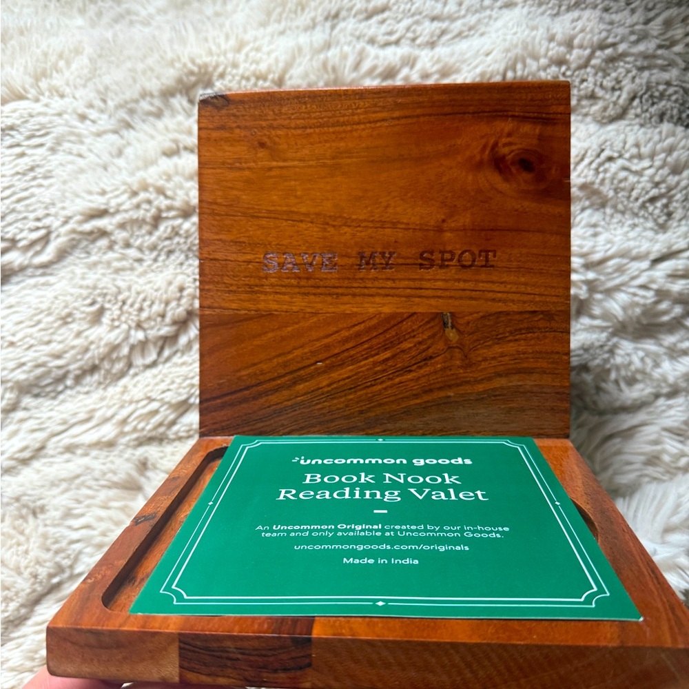 Uncommon Goods Book Nook Reading Valet